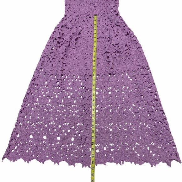 Astr Lace A-Line Lavender Midi dress XS - Picture 7 of 15
